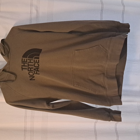 The North Face Tops - The North Face green pullover hoodie medium good used condition
